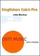 Kingfishers Catch Fire band score cover